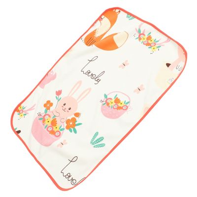 Supvox Reusable Baby Changing Mat, Breathable Cotton with TPU Layer, Foldable, 50 x 70 cm