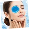 VALICLUD 4 Round Gel Cold Packs for Eyes and Face, Reusable PVC, for Heat and Cold Therapy, 4 Pieces view 2