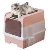 Large Cat Litter Box with Odor Control view 1