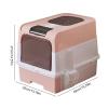 Large Cat Litter Box with Odor Control view 4
