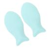 NIYANGLE 2-Piece Makeup Puff for Seamless Application, Small Fish Shape, Skin-Friendly, Reusable, for Powder and Foundation view 1