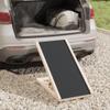 Gecheer Dog Ramp, Non-Slip Solid Fir Wood, 70 x 35 cm, Adjustable 30/38/45 cm, Foldable, Max. 25 kg view 3