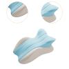 JISADER Bed Wedge Pillow, Headboard Cushion, Multifunctional Face-Down Massage Pillow for Back Sleepers, Blue-Gray view 3