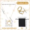 nbeads 2 Pack Pet Fur Memorial Necklaces view 2