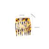 OUNONA French Acetate Side Comb for Women view 2