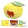 HOMOBABE Fruit-Shaped Hamster Hammock with Mat, Short Plush, 17 cm Chain view 3