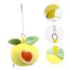HOMOBABE Fruit-Shaped Hamster Hammock with Mat, Short Plush, 17 cm Chain view 4