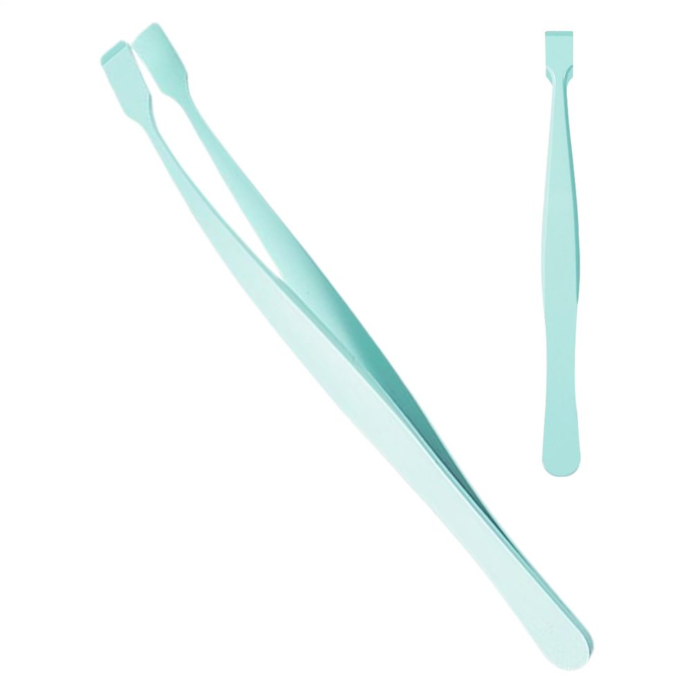 Flat-Bottom Lash Tweezers for Cluster Lashes