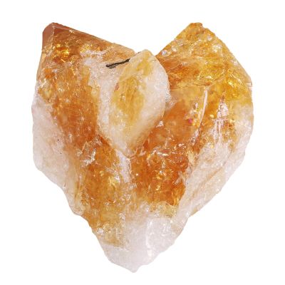 KYEYGWO Natural Citrine Raw Crystal Specimen, 50–100 g