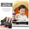 Removable Universal Stroller Tray with Cup Holder view 3