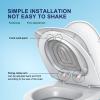 Tyenaza Cat Toilet Training Kit, Universal Reusable Eco-Friendly Cat Toilet Trainer (White Tray, 1 Gray Inner Insert) view 3