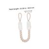 Child-Safe Door Stopper with Rope Handle, 2-Pack, White view 2
