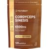 High-Dose Cordyceps Capsules 6,500 mg - 4-Month Supply - 120 Vegan Capsules view 1