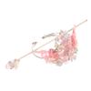 Han-Style Chinese Tiara Classic Alloy Hairpin, Pink view 1