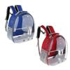 Bird Transport Cage, Transparent, with Perch, 2 Pack view 2