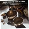 Ciieeo 4-Piece Singing Bowl Suction Handles, Black Rubber Replacement Tool view 3