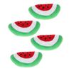 CIYODO 4-Pack Squeaky Dog Toy - Watermelon Shape view 1