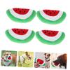 CIYODO 4-Pack Squeaky Dog Toy - Watermelon Shape view 3