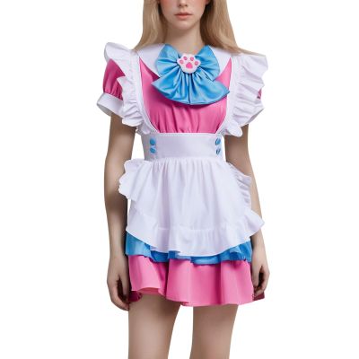 Cute Anime Maid Dress Costume – Y2K Cosplay Outfit