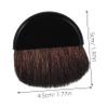 VALICLUD Face Powder and Blush Brush, Portable Nylon Contour Brush for Foundation and Travel Makeup view 2