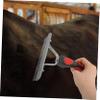 Hemobllo Rubber and Metal Horse Hair Rake with Ergonomic Handle view 3