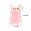 UTHCLO Bunny Bathtub Cushion, Quick-Foaming Soft Non-Slip Bath Mat for Newborns view 2