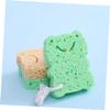WRITWAA 2-Piece Cute Animal-Shaped Natural Bath Sponges for Babies and Toddlers view 3