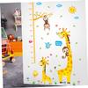 HOMOBABE Cute PVC Nursery Wall Stickers with Reusable Cartoon Designs view 2