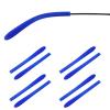 PATIKIL 4 Pairs Replacement Silicone Eyeglass Temple Tips, Blue view 1
