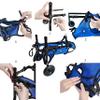 NXTFNRNX Foldable and Adjustable Two-Wheeled Pet Wheelchair for Large and Medium-Sized Dogs view 3