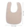 UPKOCH Cotton Drool Bibs for Babies and Toddlers view 2