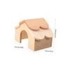ifundom Wooden Hamster House view 2