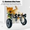 NXTFNRNX Wheelchair for Small, Medium, and Large Dogs, Adjustable Hind-Leg Mobility Aid, All-Terrain Dog Wheelchair view 4