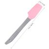 Portable Wax Spatula, Silicone and PP, Purple-Pink view 2