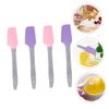 Portable Wax Spatula, Silicone and PP, Purple-Pink view 4