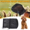 Dog Face Shield – Adjustable Breathable Mesh Muzzle with Nose Opening view 3