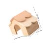 HOMOBABE Wooden Hideout for Small Pets view 2
