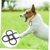 PartyKindom 4-Pack Silicone Dog Tags view 2