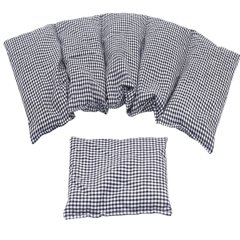 KLEINE KARO Cherry Pit Pillow Set