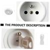 TOYANDONA 18-Piece Electrical Outlet Covers for Children and Pets view 4