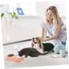 HEMOTON Automatic Pet Food and Water Dispenser Set, Large Pink view 2