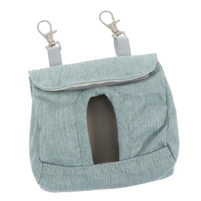Guinea Pig Hanging Bag with Window Edge, Washable, 1-Piece, Blue