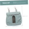 Guinea Pig Hanging Bag with Window Edge, Washable, 1-Piece, Blue view 2