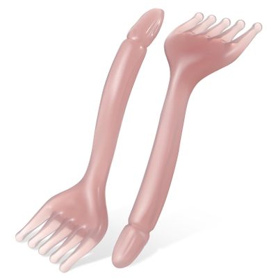 VALICLUD 2-Piece Wide-Tooth Scalp Massage Comb Set