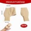 Eddrfy 2-Pack Hallux Valgus Corrector Sleeves, Invisible Lycra & TPE Bunion Socks for Day and Night view 2
