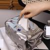 yixinzi-2024 Gemstone Tissue Box for Home, Living Room, Coffee Table, Ceramic Tissue Organizer and Paper Holder (Silver) view 4