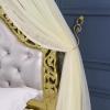 Princess-Style Hanging Canopy Net Tent, Yellow, for 1.5 m Bed view 3