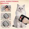 2-Pack Double-Sided Pet Grooming Gloves view 4