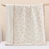 champracer Baby Blanket, 100 x 100 cm, Cotton Summer Blanket, Rabbit view 1