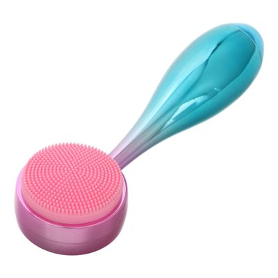 minkissy Facial Cleansing Brush for Men, Small Silicone Facial Exfoliating and Pore-Cleansing Brush
